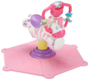 Fisher-Price Bounce & Spin Zebra - Pink