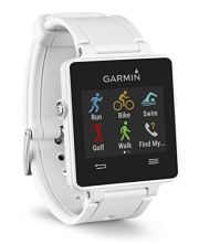 Garmin Vivoactive - with Heart Rate Monitor - White