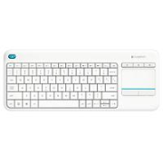 Logitech Wireless Touch Keyboard K400 Plus - White