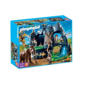 Playmobil 5100 Stone Age Cave with Mammoth