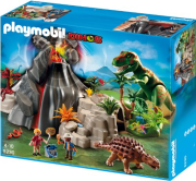Playmobil 5230 Volcano with Tyrannosaurus