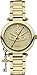 Vivienne Westwood Women's Kensington II Quartz Watch with Gold Dial Analogue Display and Gold Stainless Steel Bracelet VV006KGD