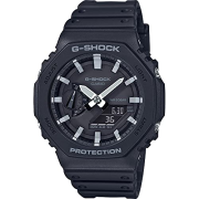 Casio GA-2100-1AER G-Shock Carbon Core Octagon Series Watch -Black