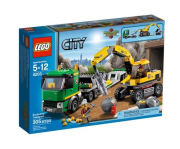 Lego City 4203 Excavator Transport