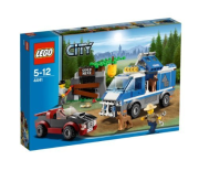 Lego City 4441 Police Dog Van
