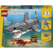 Lego Creator 31381 Fierce Shark With A Treasure Chest