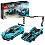 Lego Speed Champions 76898 Formula E Panasonic Jaguar Racing GEN2 car & Jaguar I-PACE eTROPHY
