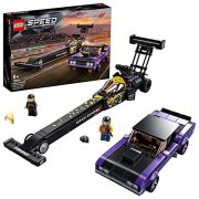 Lego Speed Champions 76904 Mopar Dodge//SRT Top Fuel Dragster and 1970 Dodge Challenger T/A