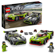 Lego Speed Champions 76910 Aston Martin Valkyrie AMR Pro and Aston Martin Vantage GT3