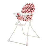 Obaby Munchy Highchair - Dotty Red