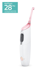 Philips Sonicare Pink AirFloss Pro Power Flosser & Mouthwash - 3rd Generation (UK 2-Pin Bathroom Plu