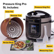 £54.99 Pressure King Pro 5L 12-in-1 Multi Cooker | Compare Prices