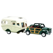 Sylvanian Families The Caravan and Family Car