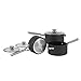 Ninja ZEROSTICK Stackable 3-Piece Saucepan Set C53000UK